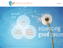 Tablet Screenshot of pr4good.com
